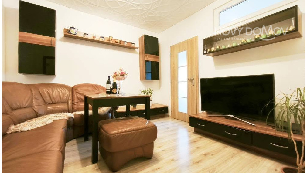 Výhodná ponuka: 3-izbový byt 61,75 m² + špajza + balkón