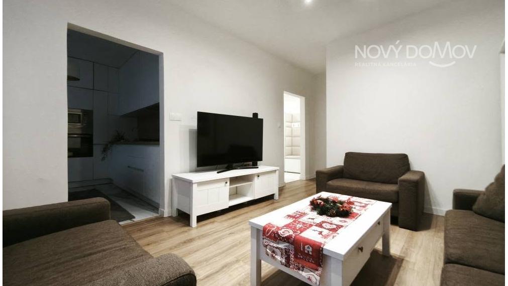 P R E N Á J O M - dieťa vítané, zariadený 3 izby + kuchyňa a loggia