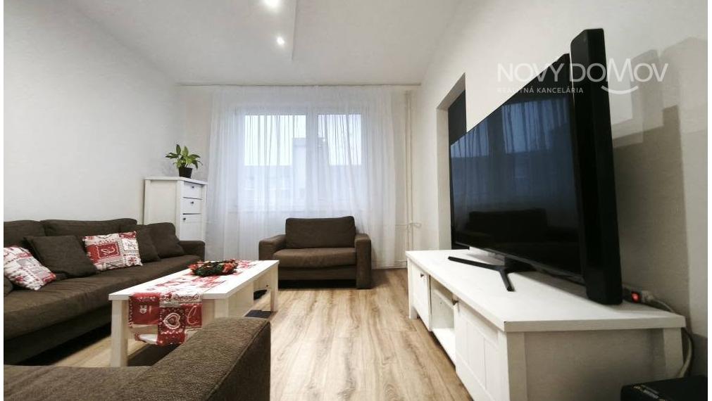 P R E N Á J O M - dieťa vítané, zariadený 3 izby + kuchyňa a loggia