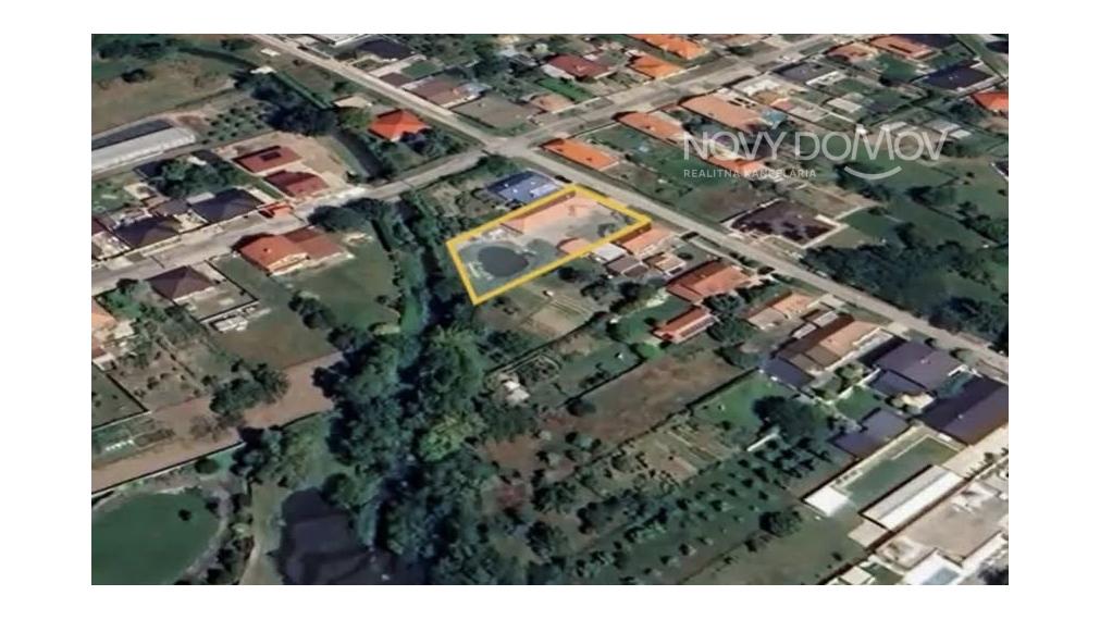 P R E D A J - rodinný dom, obec Gáň, pozemok 1079  m²