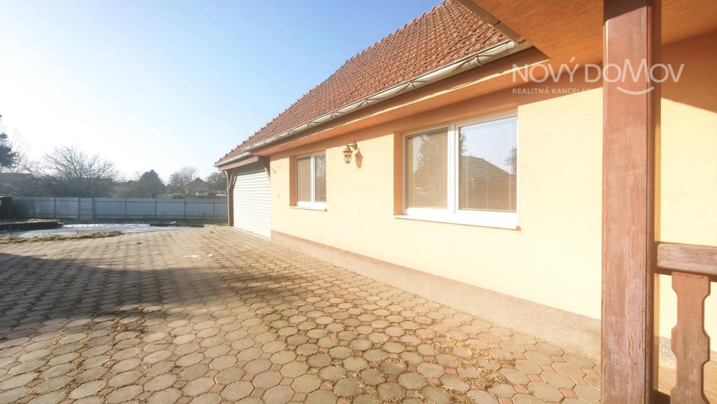 P R E D A J - rodinný dom, obec Gáň, pozemok 1079  m²
