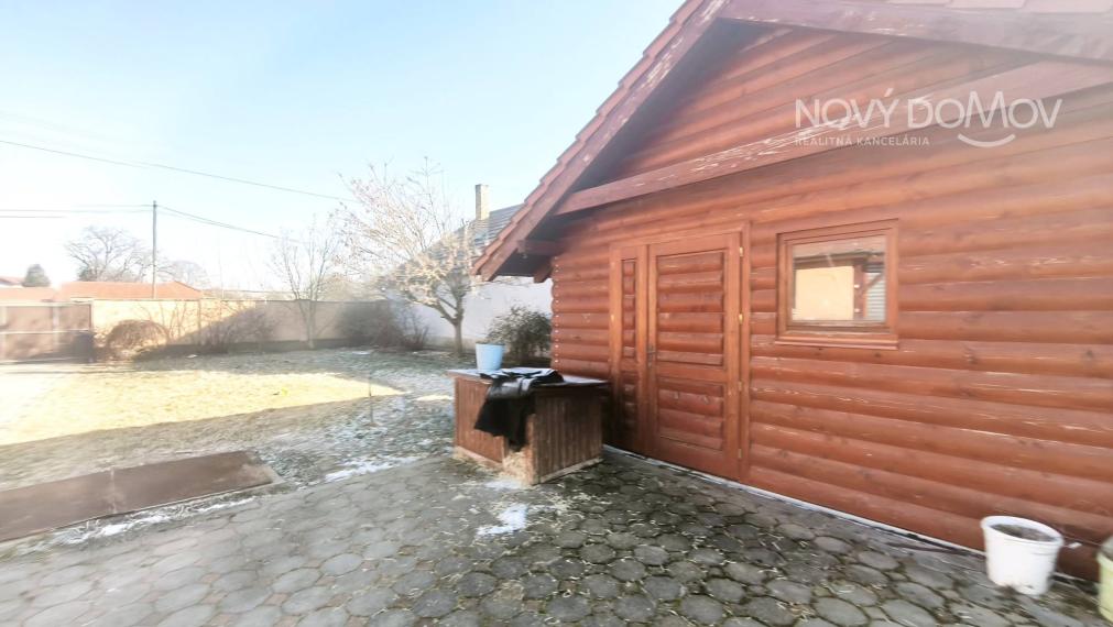 P R E D A J - rodinný dom, obec Gáň, pozemok 1079  m²