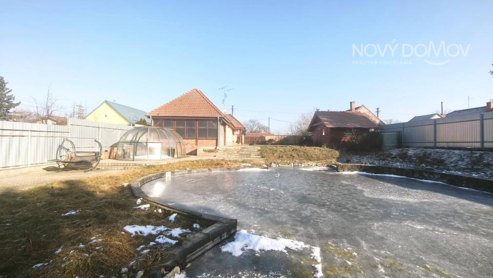 P R E D A J - rodinný dom, obec Gáň, pozemok 1079  m²