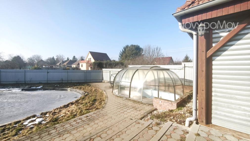 P R E D A J - rodinný dom, obec Gáň, pozemok 1079  m²