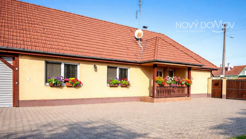 Dom s bazénom, jazierkom a nákladmi len 103€  - obec GÁŇ