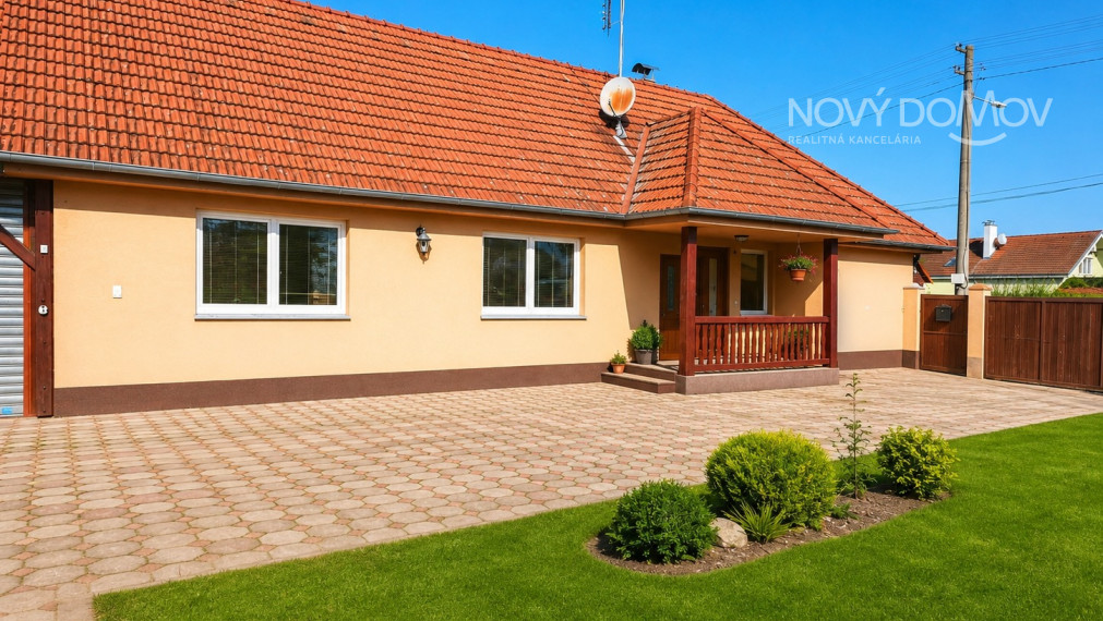 Dom s bazénom, jazierkom a nákladmi len 103€  - obec GÁŇ