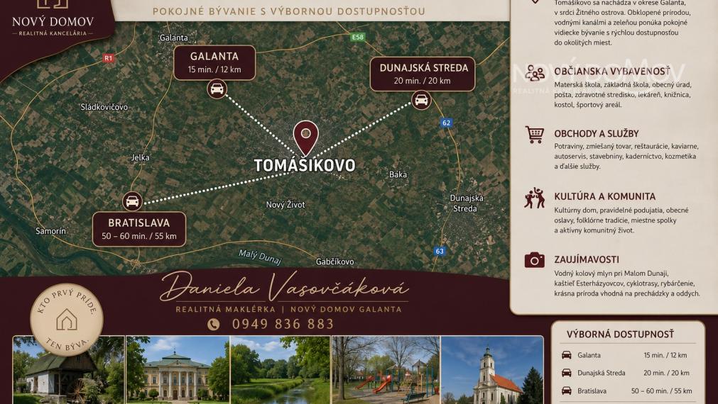 2-izbový byt | Samostatný vstup, 2 sklady, Tomášikovo