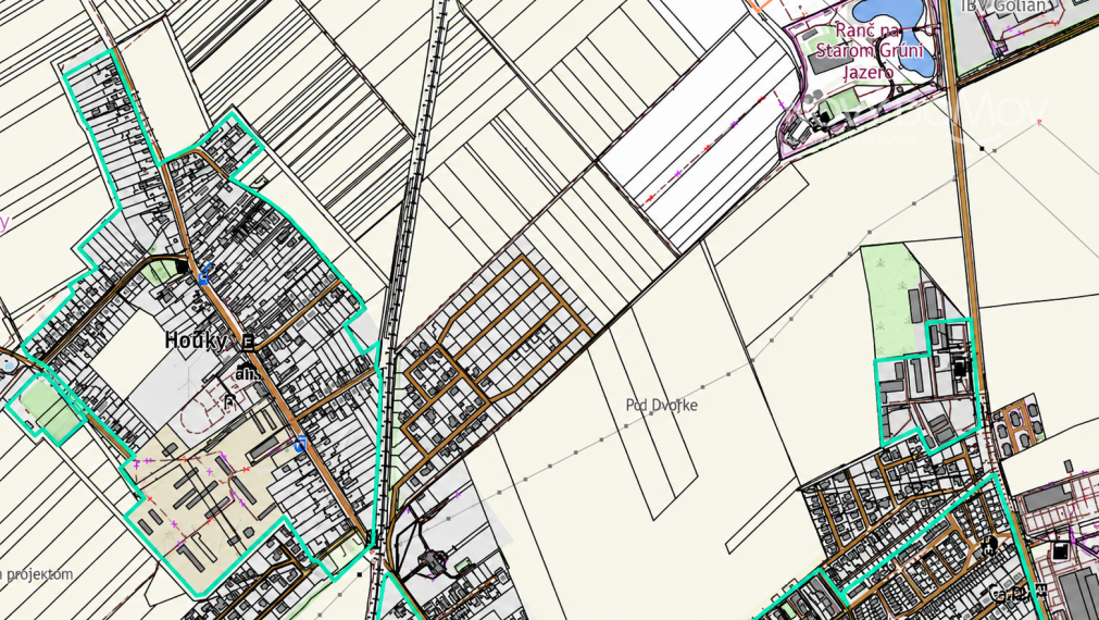 Stavebný pozemok v lokalite Galanta – Hody | 1088 m²