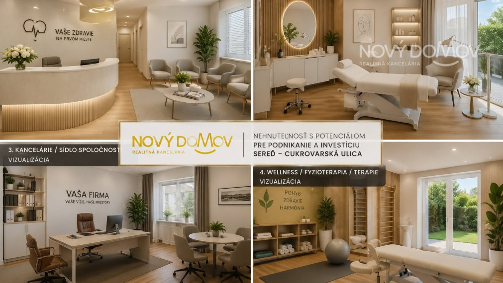 INVESTIČNÁ PRÍLEŽITOSŤ | RD s potenciálom podnikania – Sereď
