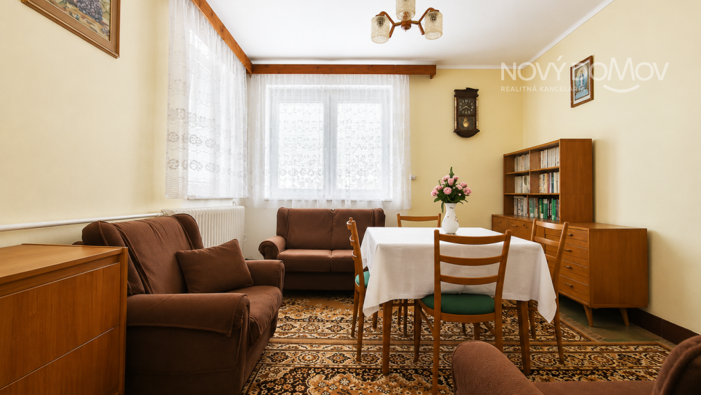 ŠÚROVCE – 5-izbový rodinný dom, pozemok 834 m²