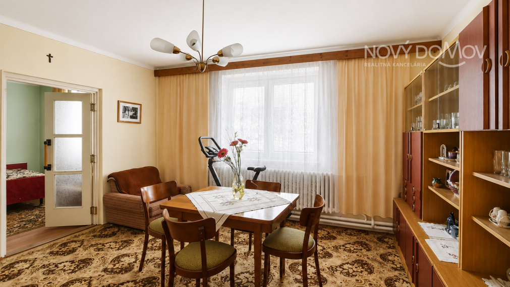 ŠÚROVCE – 5-izbový rodinný dom, pozemok 834 m²