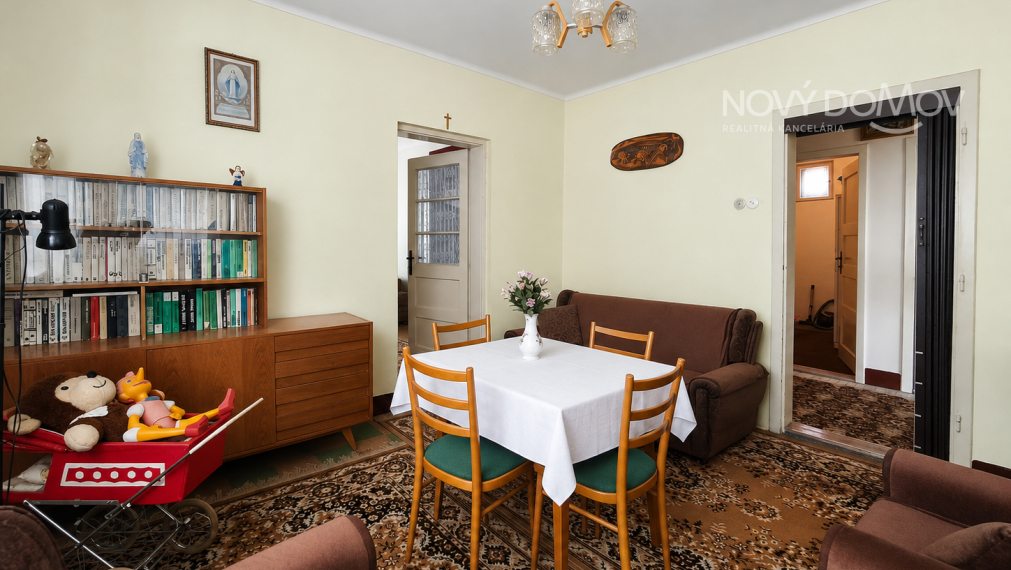 ŠÚROVCE – 5-izbový rodinný dom, pozemok 834 m²