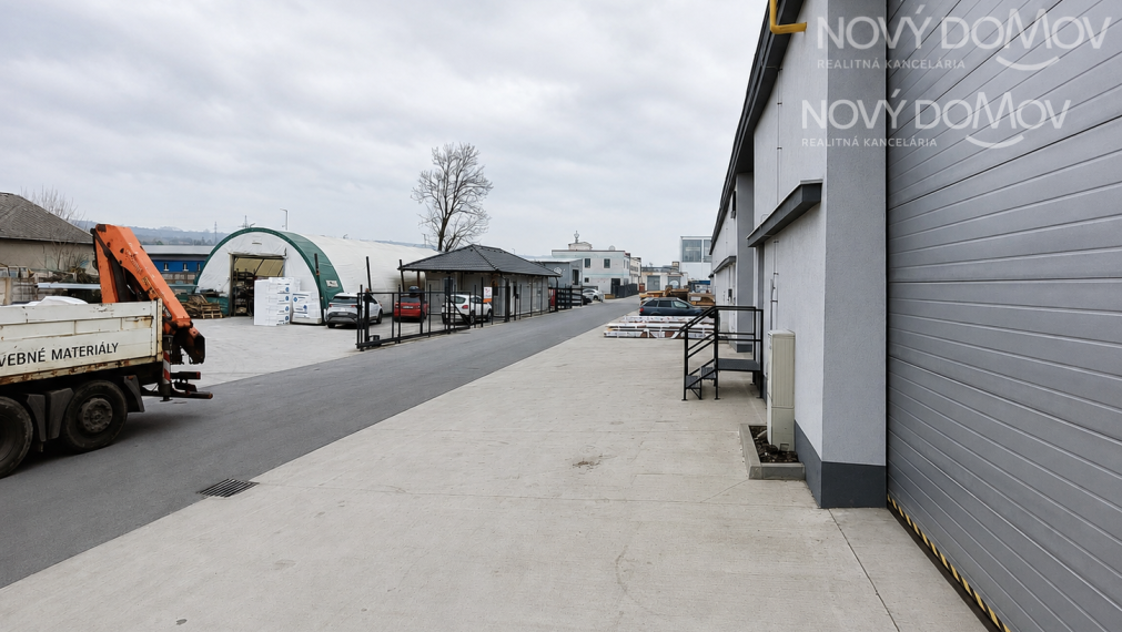 HLOHOVEC – prenájom haly/skladu 600 m², Mierová ulica