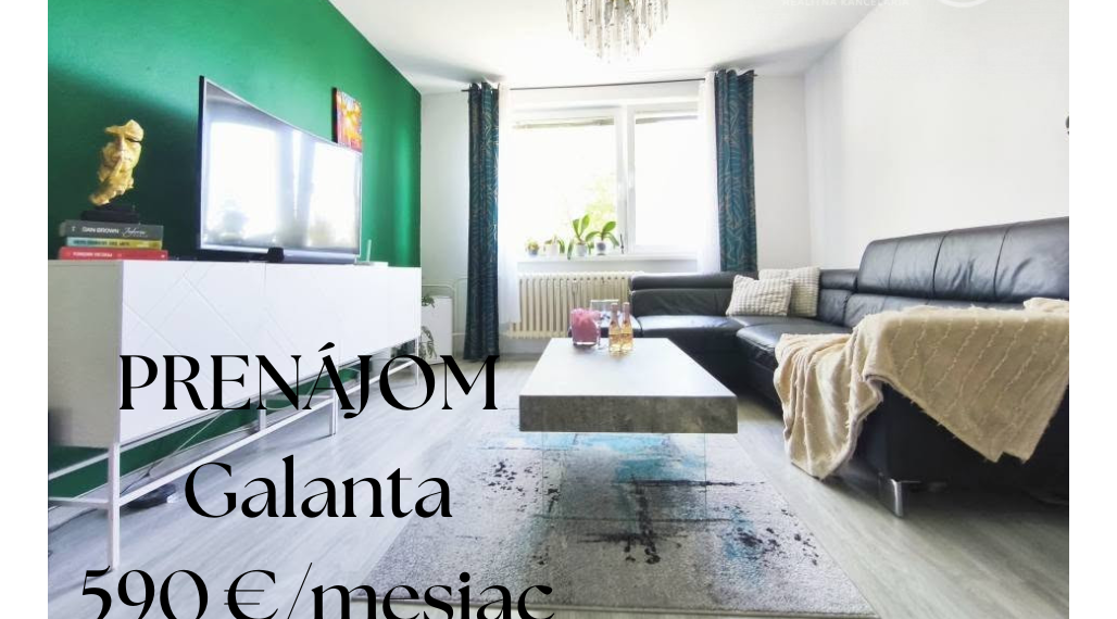 P R E N Á J O M - 590€/mesiac