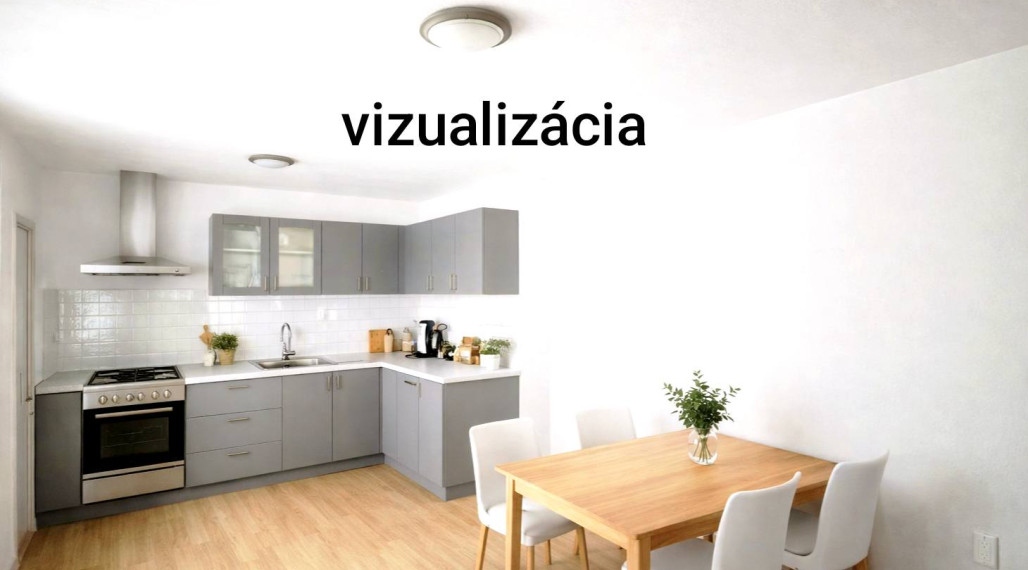 Byt, ktorý si môžete úplne prerobiť – pokojná lokalita, centrum na dosah