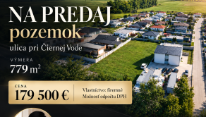 STAVEBNÝ POZEMOK - 779 m² - SENEC - ul. pri Čiernej Vode - fotografia 1