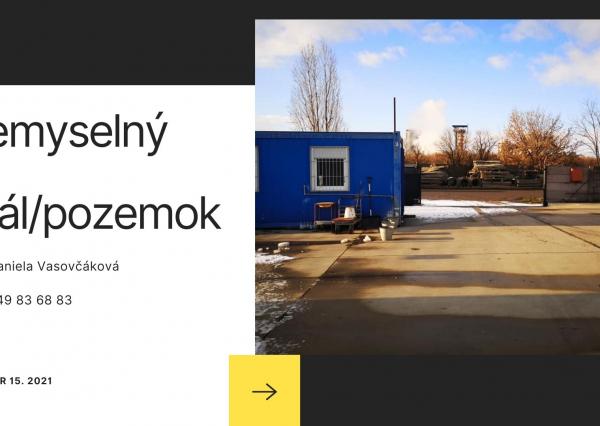 PREDAJ/PRENÁJOM areál na podnikateľské účely - SEREĎ