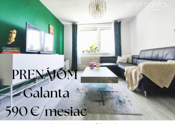 P R E N Á J O M - 590€/mesiac
