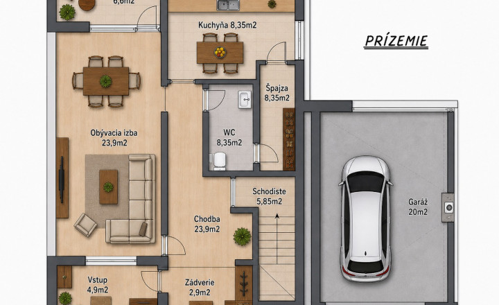 Rodinný dom za novú výhodnejšiu cenu - ušetrite až 19.900 € - fotografia 5