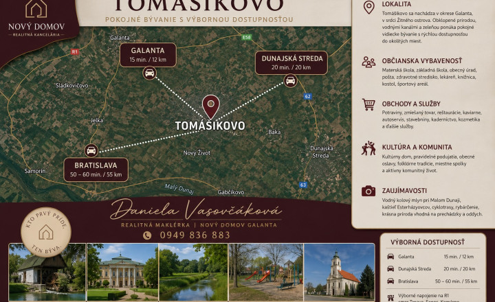 TOMÁŠIKOVO, okr. Galanta - PREDAJ - priestranný 2i. byt - fotografia 18