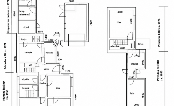 ŠÚROVCE – 5-izbový rodinný dom, pozemok 834 m² - fotografia 4