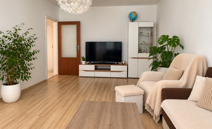***REZERVOVANÝ*** 60,41 m² | 2× KOMORA | 4. POSCHODIE - fotografia 1