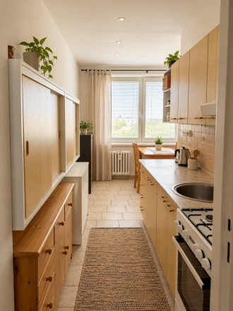 ***REZERVOVANÝ*** 60,41 m² | 2× KOMORA | 4. POSCHODIE - fotografia 3